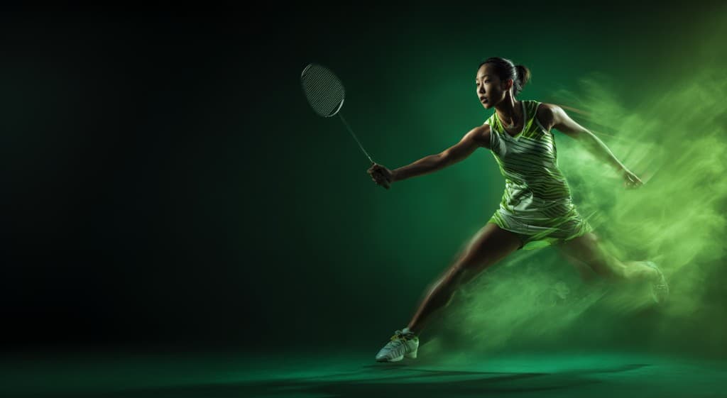 Badminton en mouvement